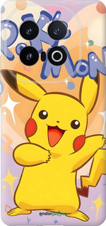 Силиконовый чехол Пикачу для Vivo IQOO 13 - 6383u-3913 изображение 