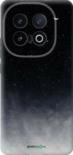 Силіконовий чехол Голубые облака, Голубая луна для Vivo IQOO 13 - 6396u-3913 изображение 