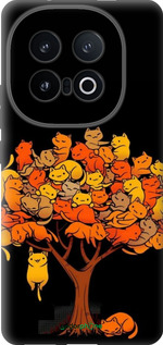 Силиконовый чехол Дерево и котики для Vivo IQOO 13 - 6516u-3913 изображение 