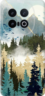 Силиконовый чехол С изображением лесного пейзажа для Vivo IQOO 13 - 6548u-3913 изображение 