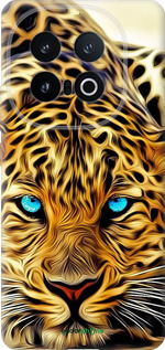 Силиконовый чехол Леопард для Vivo IQOO 13 - 6611u-3913 изображение 