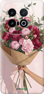 Силиконовый чехол Пионы 1 для Vivo IQOO 13 - 6705u-3913 изображение 