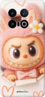 Силиконовый чехол Лабубу 2 для Vivo IQOO 13 - 6710u-3913 изображение 