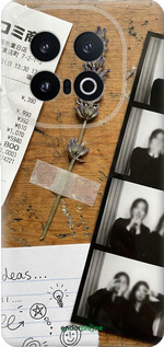 Силіконовий чехол Aesthetic Scrapbook Collage для Vivo IQOO 13 - 6773u-3913 изображение 