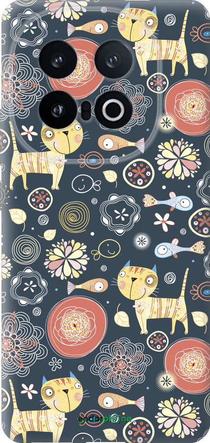 Силиконовый чехол Котята v4 для Vivo IQOO 13 - 1224u-3913 изображение 