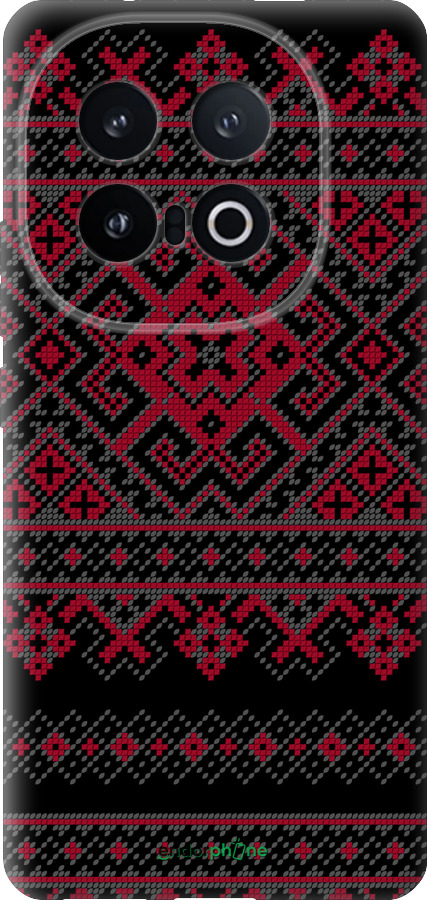 Силиконовый чехол Вышиванка 52 для Vivo IQOO 13 - 1763u-3913 изображение 