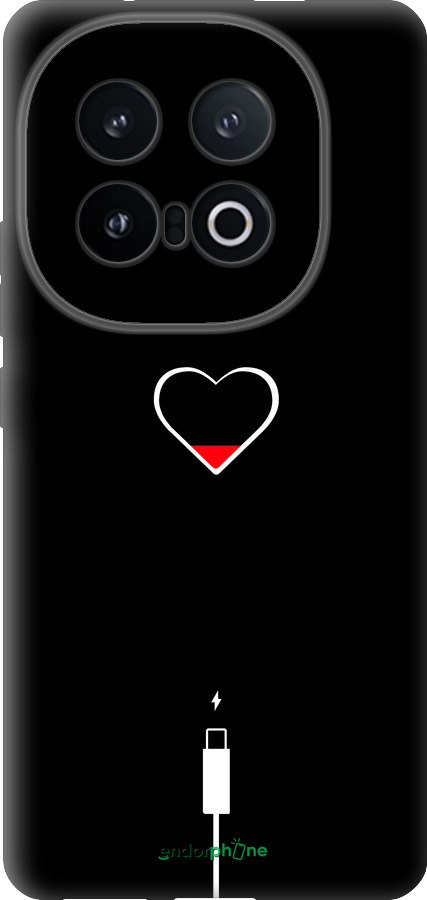 Силіконовий чехол Підзарядка серця для Vivo IQOO 13 - 4274u-3913 изображение 