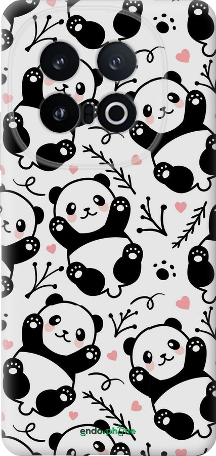 Силиконовый чехол Панды для Vivo IQOO 13 - 4318u-3913 изображение 