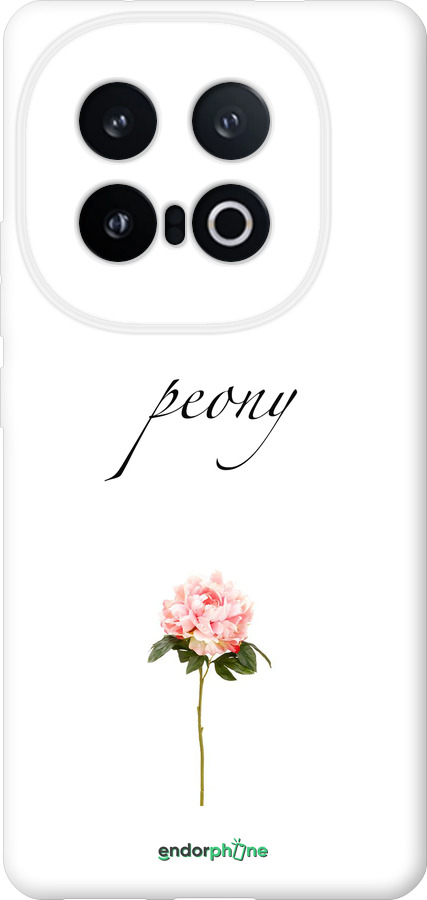 Силиконовый чехол Пион для Vivo IQOO 13 - 4366u-3913 изображение 