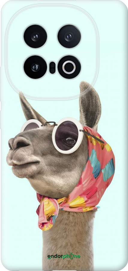 Силіконовий чехол Модна лама для Vivo IQOO 13 - 4479u-3913 изображение 