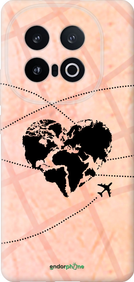 Силиконовый чехол Путешествуй для Vivo IQOO 13 - 4607u-3913 изображение 