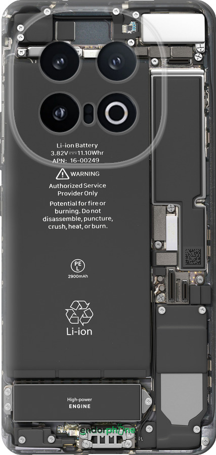 Силиконовый чехол Детали смартфона для Vivo IQOO 13 - 5487u-3913 изображение 