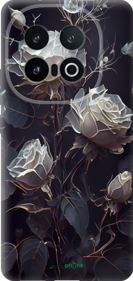 Силиконовый чехол Розы 2 для Vivo IQOO 13 - 5550u-3913 изображение 