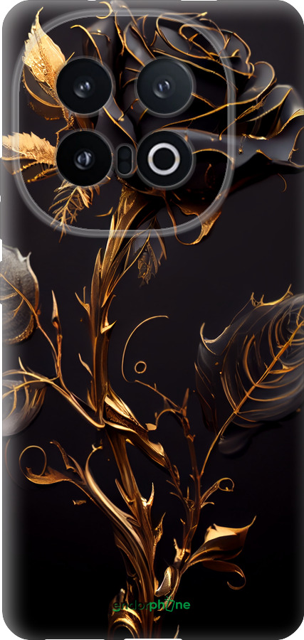 Силиконовый чехол Роза 3 для Vivo IQOO 13 - 5552u-3913 изображение 