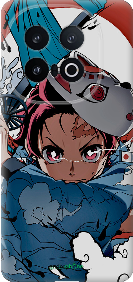 Силиконовый чехол Танджиро Камадо для Vivo IQOO 13 - 5574u-3913 изображение 