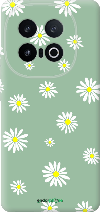 Силіконовий чехол Ромашки v4 для Vivo IQOO 13 - 5603u-3913 изображение 