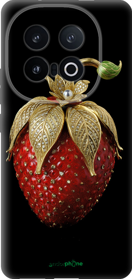 Силиконовый чехол Клубника v3 для Vivo IQOO 13 - 5638u-3913 изображение 