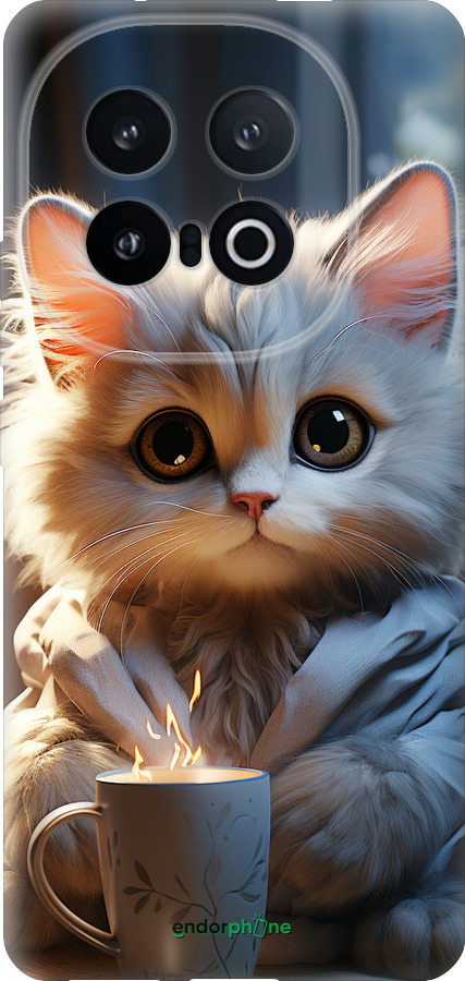 Силиконовый чехол White cat для Vivo IQOO 13 - 5646u-3913 изображение 