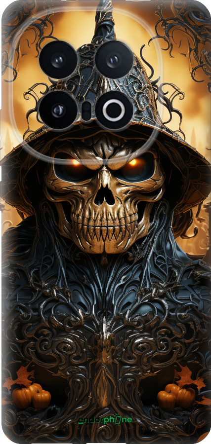 Силиконовый чехол Череп 2 для Vivo IQOO 13 - 5652u-3913 изображение 