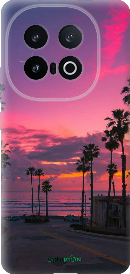 Силиконовый чехол Пальмы для Vivo IQOO 13 - 5873u-3913 изображение 