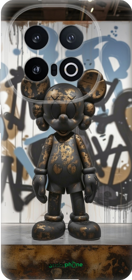 Силиконовый чехол Bronze kaws v2 для Vivo IQOO 13 - 6098u-3913 изображение 