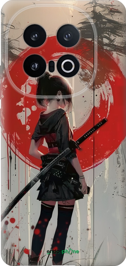 Силиконовый чехол Сумерки воина: Танец с катаной для Vivo IQOO 13 - 6123u-3913 изображение 