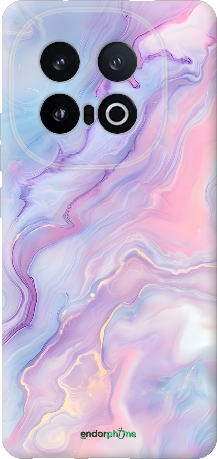 Силиконовый чехол Нежный мрамор для Vivo IQOO 13 - 6310u-3913 изображение 