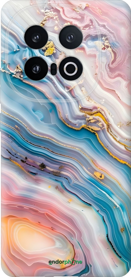 Силиконовый чехол Мрамор красивый для Vivo IQOO 13 - 6376u-3913 изображение 