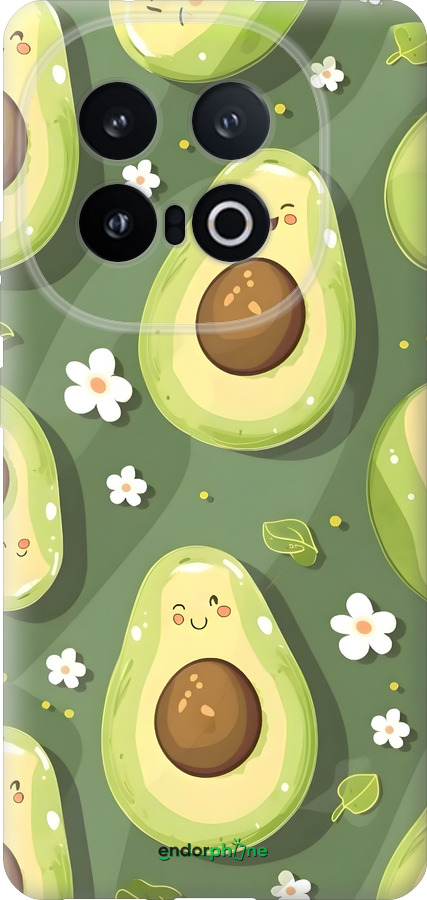 Силиконовый чехол Авокадо для Vivo IQOO 13 - 6380u-3913 изображение 