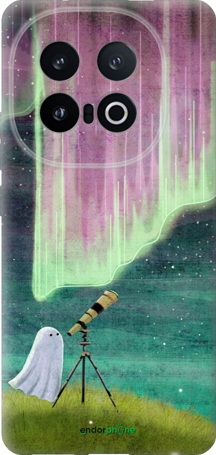 Силиконовый чехол Привидение и звезды для Vivo IQOO 13 - 6443u-3913 изображение 