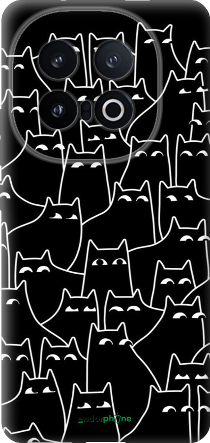 Силиконовый чехол С изображением кошек для Vivo IQOO 13 - 6470u-3913 изображение 