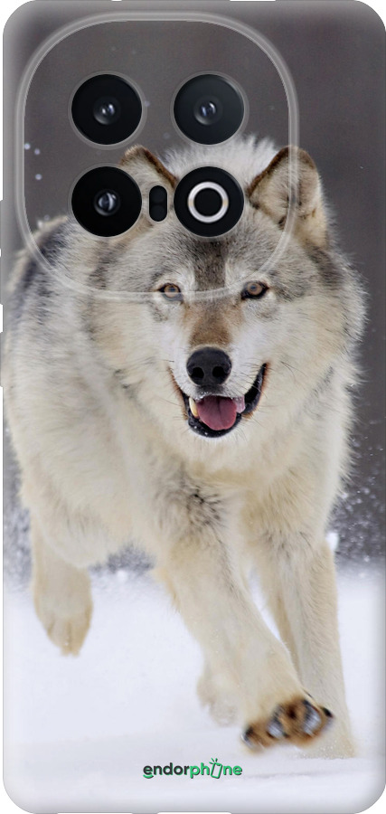 Силиконовый чехол Бегущий волк для Vivo IQOO 13 - 826u-3913 изображение 