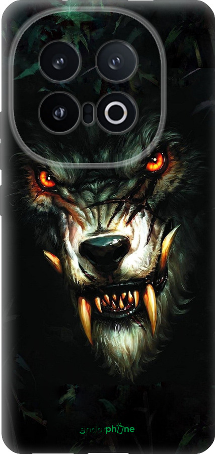 Силиконовый чехол Дьявольский волк для Vivo IQOO 13 - 833u-3913 изображение 