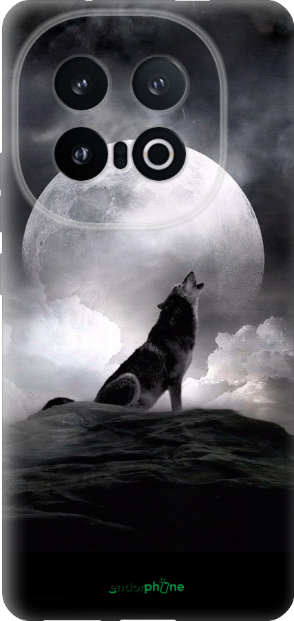 Силиконовый чехол Воющий волк для Vivo IQOO 13 - 934u-3913 изображение 