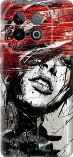 Силиконовый чехол Лицо девушки для Vivo IQOO Neo 10 5G - 1162u-3920 изображение 