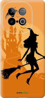 Силиконовый чехол Ведьма на метле для Vivo iQOO Z10 Turbo - 1184u-4150 изображение 