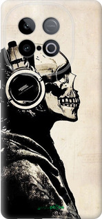 Силиконовый чехол Скелет-меломан v2 для Vivo Y300 GT 5G - 1200u-4151 изображение 