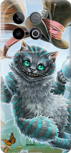 Силиконовый чехол Чеширский кот 2 для Vivo Y300 GT 5G - 3993u-4151 изображение 