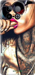 Силиконовый чехол Девушка в тату для Vivo IQOO Neo 10 5G - 4001u-3920 изображение 