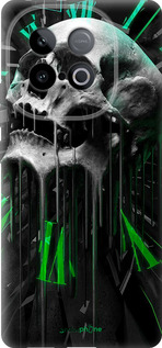 Силиконовый чехол Череп-часы для Vivo iQOO Z10 Turbo - 4100u-4150 изображение 