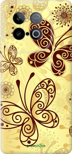 Силиконовый чехол Красивые бабочки для Vivo IQOO Neo 10 5G - 4170u-3920 изображение 