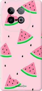 Силиконовый чехол Розовый арбуз для Vivo iQOO Z10 Turbo - 4314u-4150 изображение 