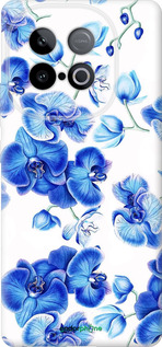 Силиконовый чехол Голубые орхидеи для Vivo Y300 GT 5G - 4406u-4151 изображение 
