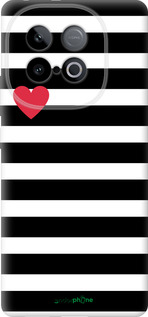 Силиконовый чехол Черно-белые полосы для Vivo IQOO Neo 10 5G - 4461u-3920 изображение 