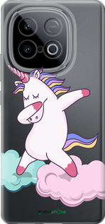 Силиконовый чехол Единорог для Vivo iQOO Z10 Turbo - 4702u-4150 изображение 