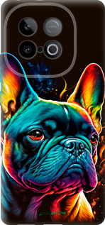Силиконовый чехол Яркий бульдог для Vivo iQOO Z10 Turbo - 5547u-4150 изображение 