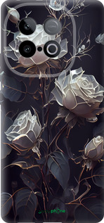 Силіконовий чехол Троянди 2 для Vivo IQOO Neo 10 5G - 5550u-3920 изображение 