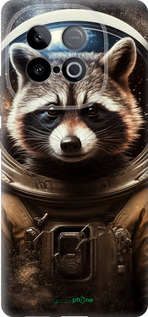 Силиконовый чехол Raccoon austronaut для Vivo iQOO Z10 Turbo - 5581u-4150 изображение 