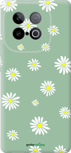 Силиконовый чехол Ромашки v4 для Vivo Y300 GT 5G - 5603u-4151 изображение 