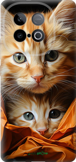 Силиконовый чехол Котики 2 для Vivo Y300 GT 5G - 5664u-4151 изображение 